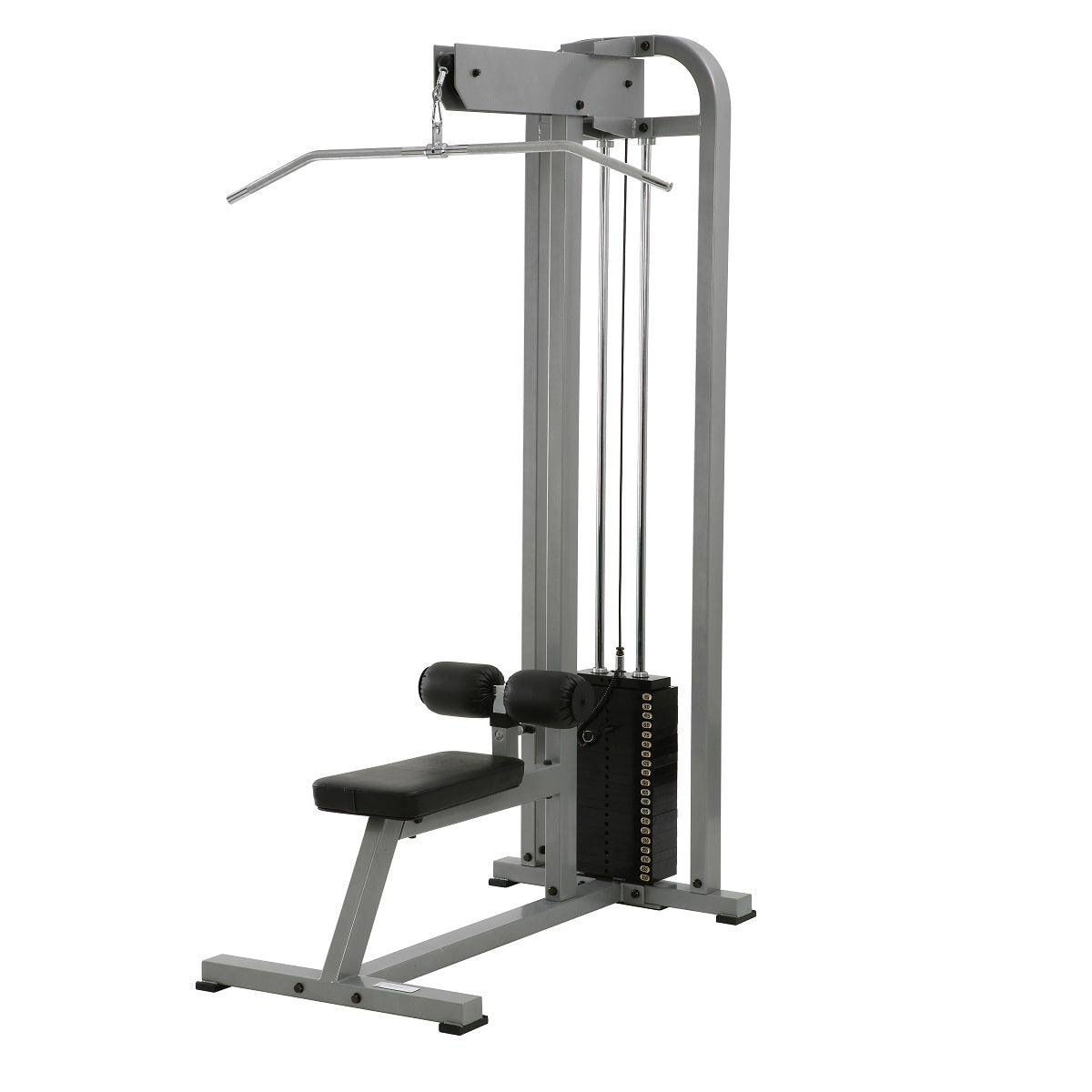 York STS Lat Pulldown Machine – Bare Steel Equipment