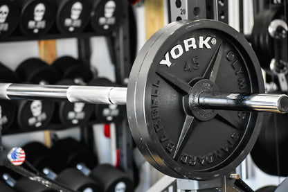 York 2" Olympic Strongman Bar