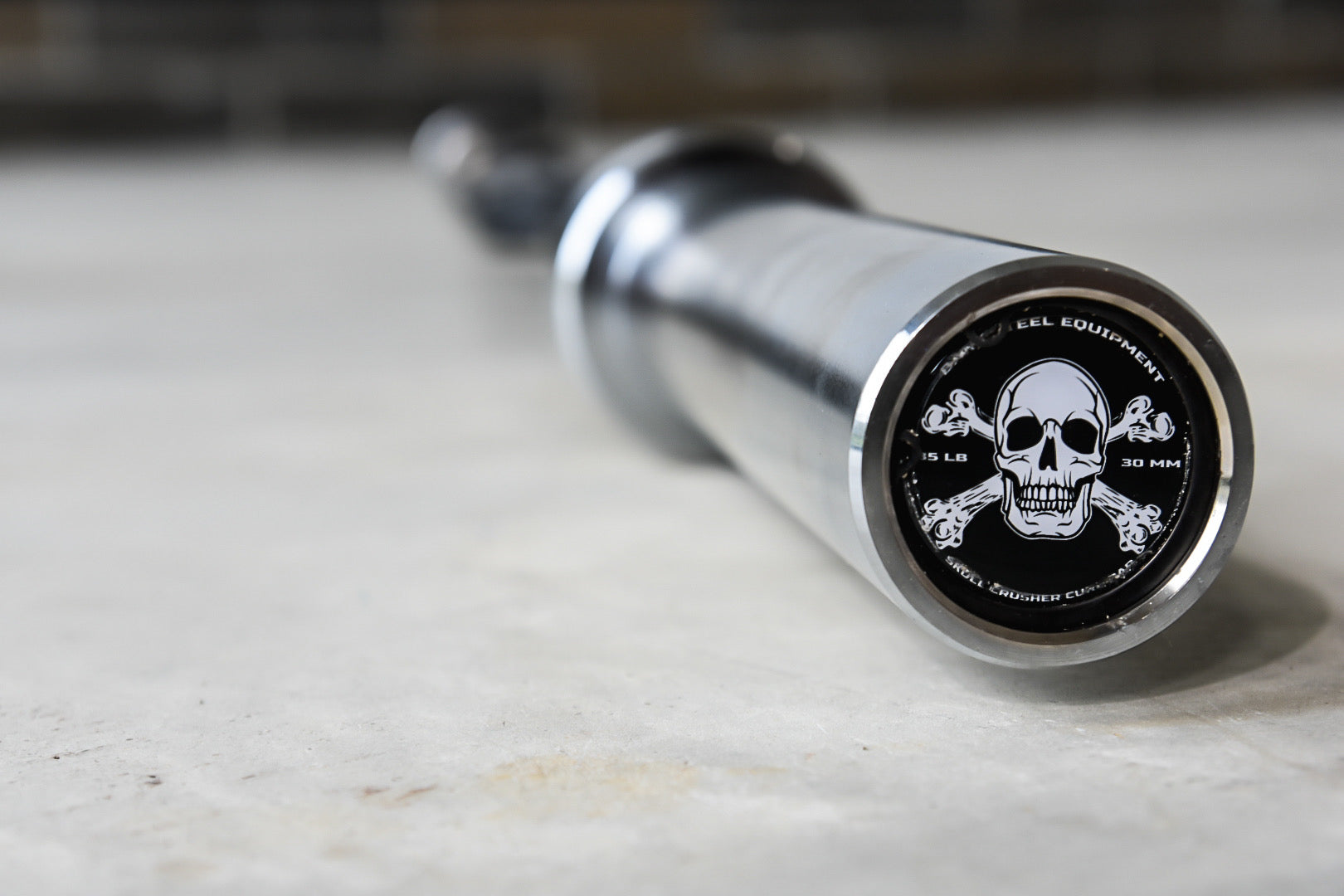 Rackable Skull Crusher Curl Bar