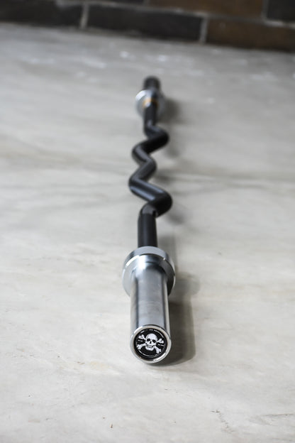 Rackable Skull Crusher Curl Bar