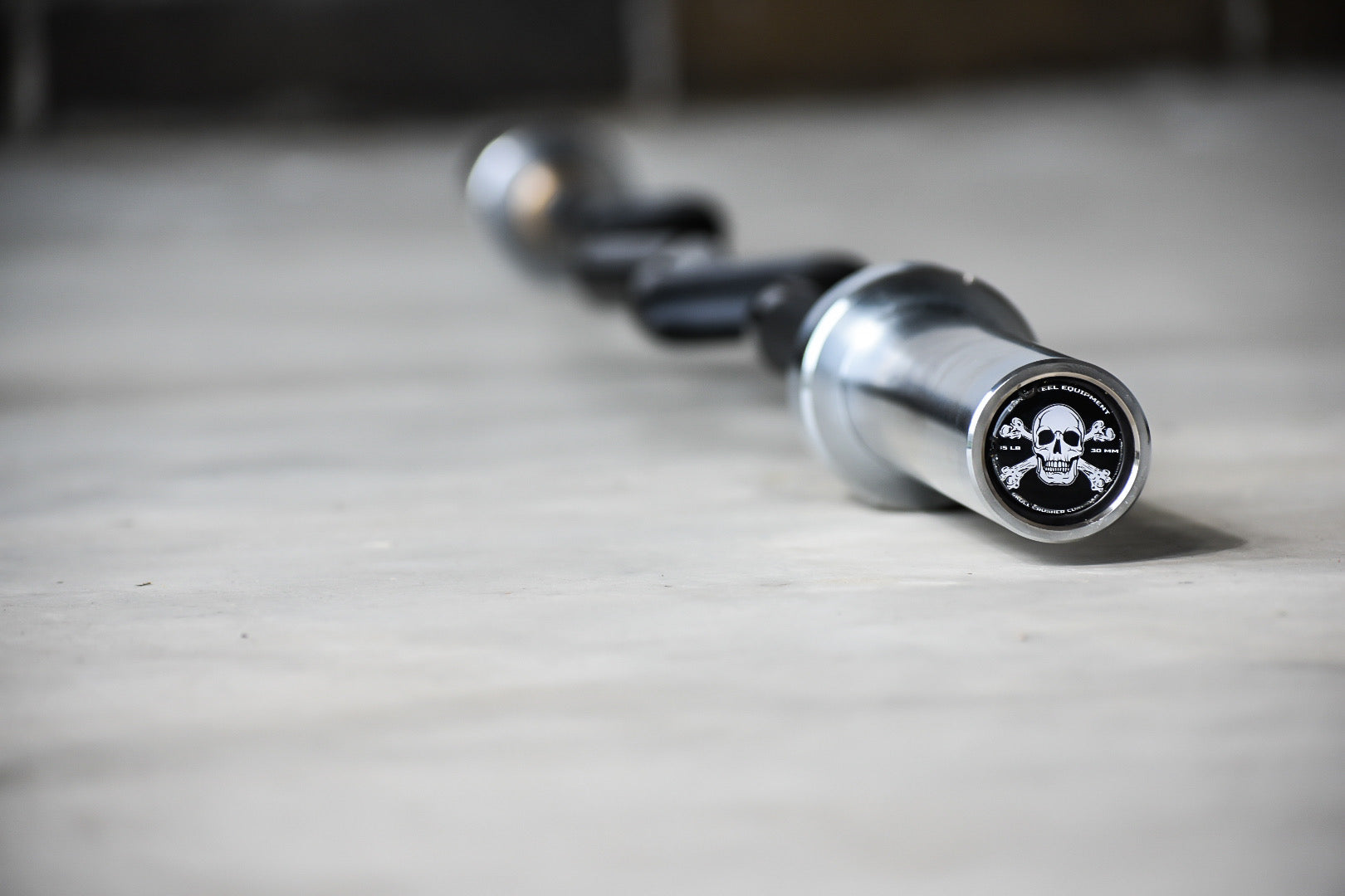 Rackable Skull Crusher Curl Bar