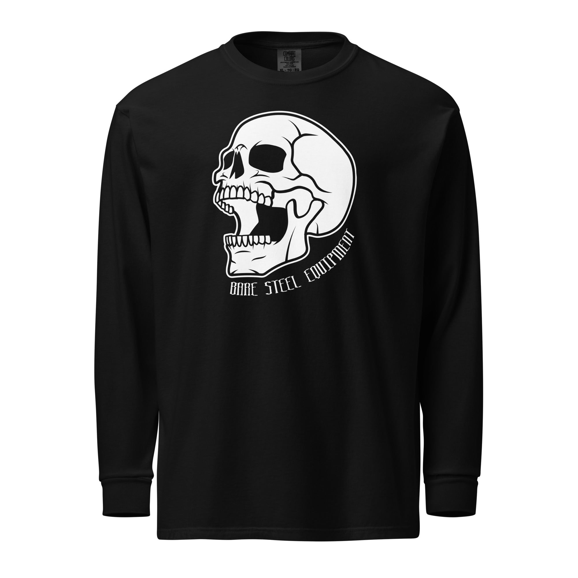 Comfort Colors Grunge Skull L/S Tee