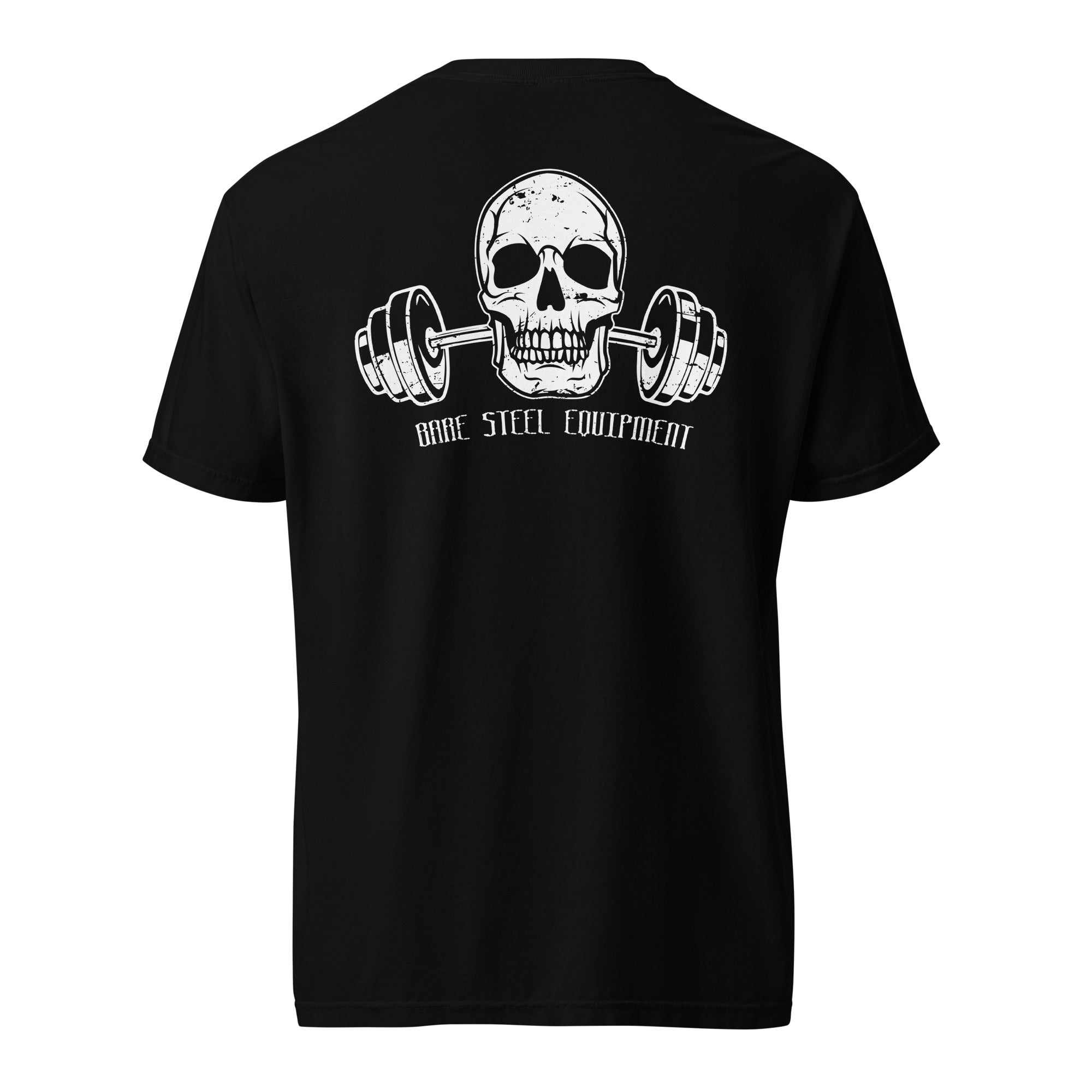 Comfort Colors Skull Barbell Tee