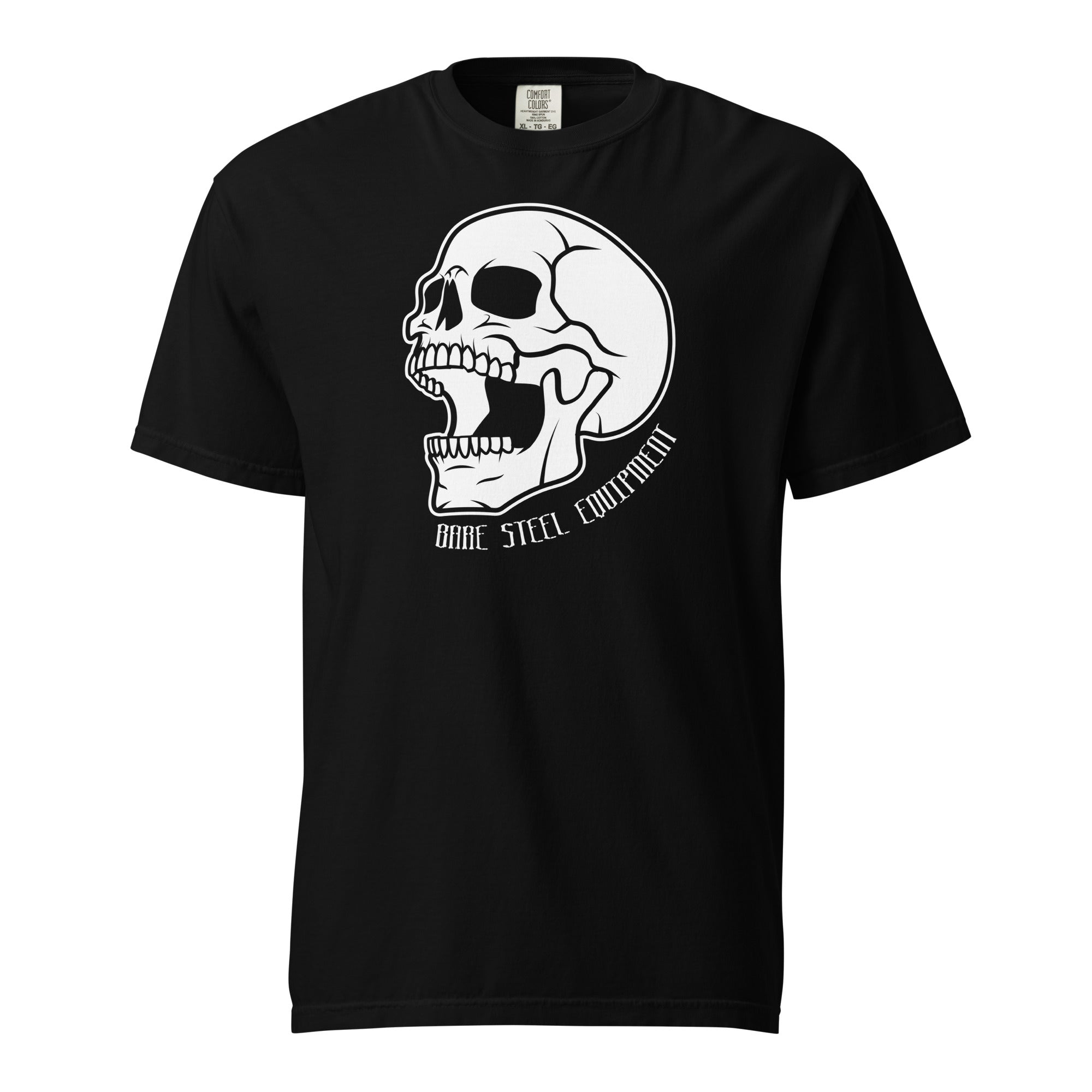 Comfort Colors Grunge Skull (Black) Tee