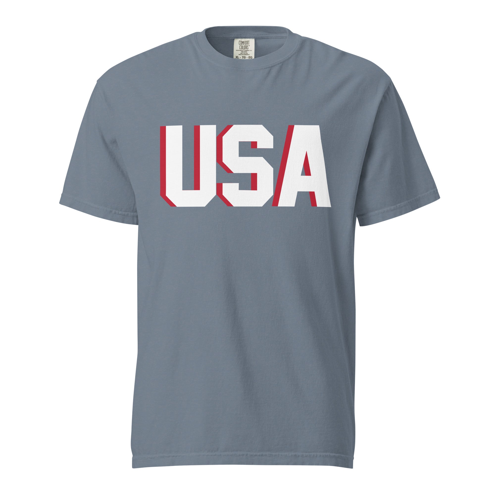 Comfort Colors USA Blue Tee