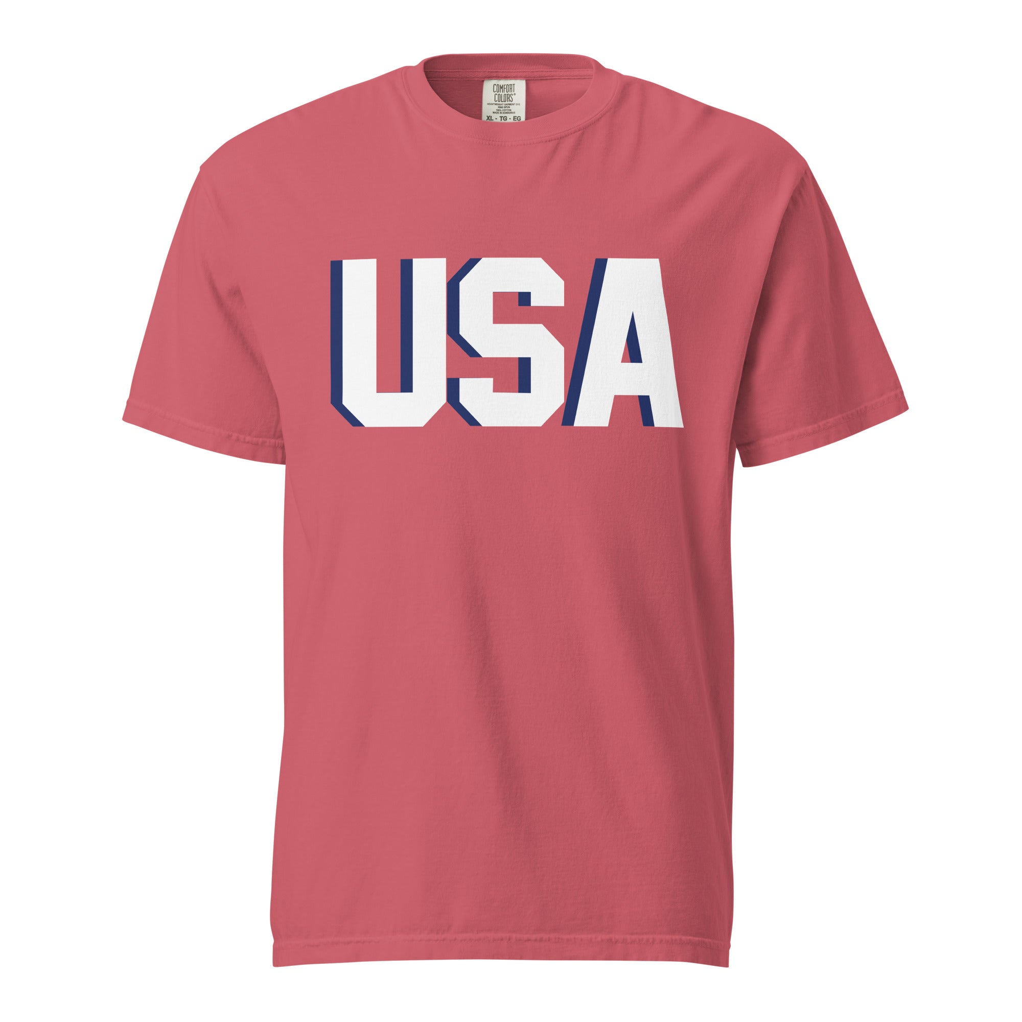 Comfort Colors USA Red Tee