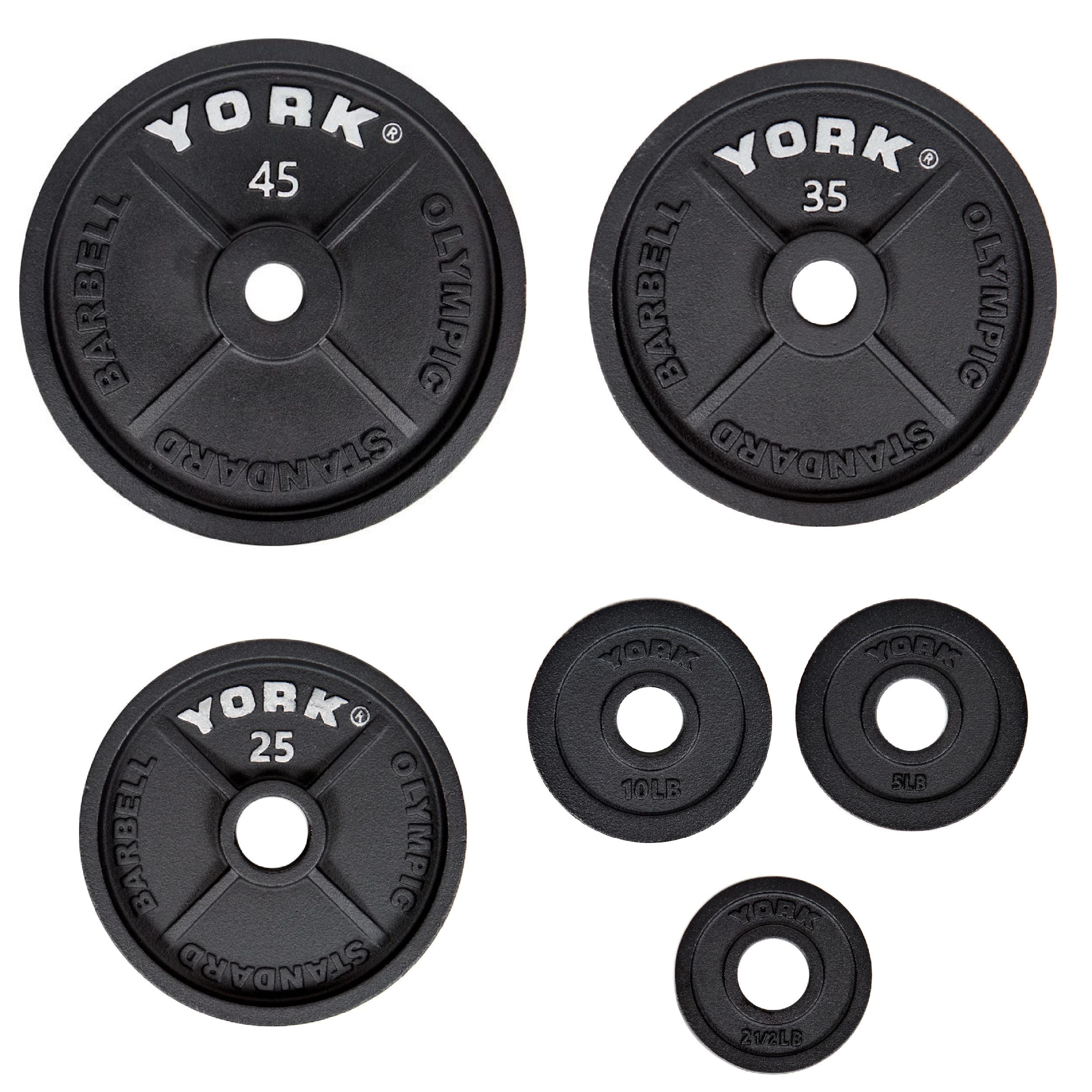 York Cast Iron Olympic Plates